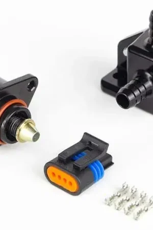 Haltech Idle Air Control Kit - Billet 2 Port Housing With 2 Screw Style Motor - 10mm - 3/8" Certified