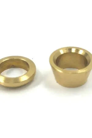 Last Chance Racepak 1/4" THERMOCOUPLE FERRULE 2-piece brass ferrule for 1/4" EGT probes.