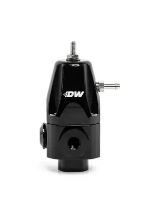 New Arrival Deatschwerks DWR1000 Adjustable Fuel Pressure Regulator -8AN Inlet/-6AN Outlet - Black