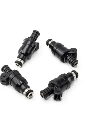 Worldwide Shipping Deatschwerks 1200cc/min 14mm Low Impedance Upper Injectors - 4 Pack