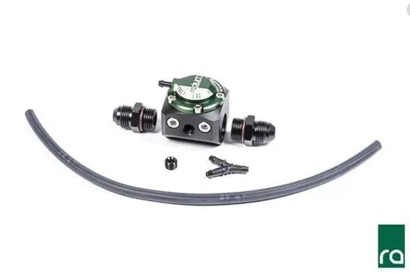 Clearance Radium Engineering Fuel Rail In Line Extra Range Pulse Damper 8AN