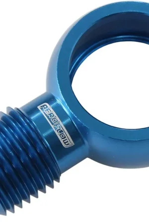 Trending Aeroflow 18mm to -6AN Alloy Banjo Fitting - Black