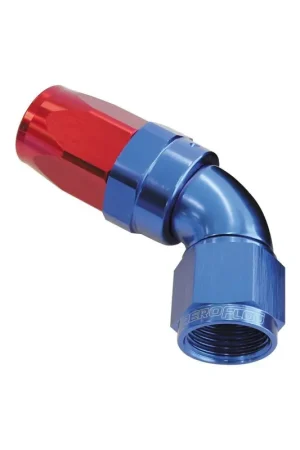 Aeroflow 60 Deg Hose End -10AN Full Flow Taper Style - Black Handmade