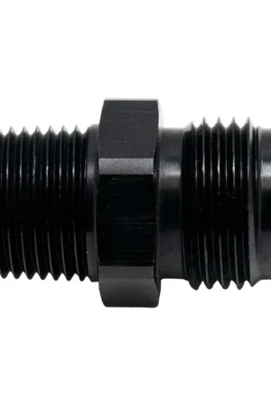 Viral Deatschwerks 8AN Male Flare to 3/8 Inch Male NPT Adapter Anodized Matte Black