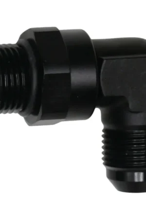 Fast Shipping Deatschwerks 8AN to 8AN Flare 90-Degree Fitting Anodized Matte Black