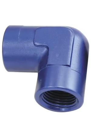 Aeroflow 90 Deg Female to Female Elbow 1/2 NPT - Black Clearance