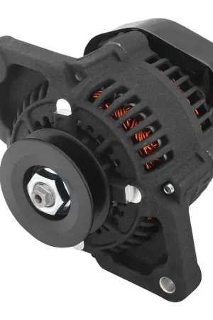 Proflow Alternator Power Spark Ultra Mini 70 Amp Internal Regulator Universal Black Wrinkle 1 Wire Nippon Denso Style Big Sale