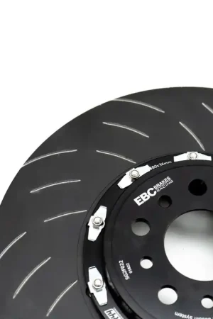 EBC Racing 2021+ BMW M3/M4 (G80/G82/G87) (w/o Carbon Ceramic Brakes) 2 Piece SG Racing Front Rotors | Graveyard Performance Direct From Manufacturer