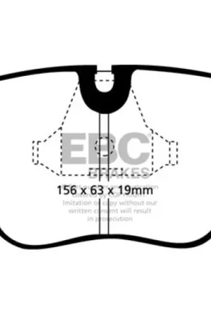 EBC 92-95 BMW M3 3.0 (E36) Ultimax2 Front Brake Pads | Graveyard Performance Buy Today