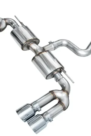 AWE 22-24 Audi 8Y S3 Touring Edition Exhaust - Chrome Silver Tips | Graveyard Performance Last Chance