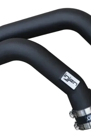 Injen 15-16 BMW M3(F80)/M4 (F82/83) 3.0L L6 Twin Turbo 2PC Aluminum Int. Charge Pipe - Wrinkle Black | Graveyard Performance Reduced Price