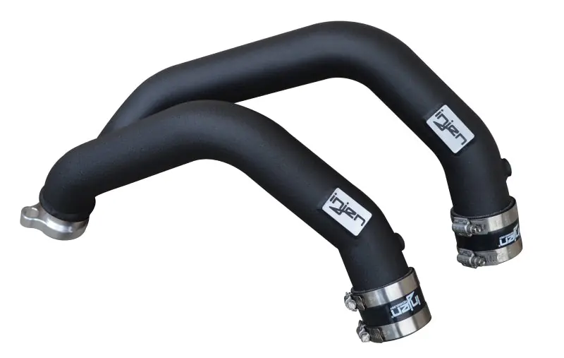 Injen 15-16 BMW M3(F80)/M4 (F82/83) 3.0L L6 Twin Turbo 2PC Aluminum Int. Charge Pipe - Wrinkle Black | Graveyard Performance Reduced Price