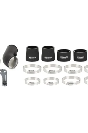 Direct From Factory Mishimoto 12-16 BMW F10 M5 Intercooler Pipe Kit Micro Wrinkle Black | Graveyard Performance