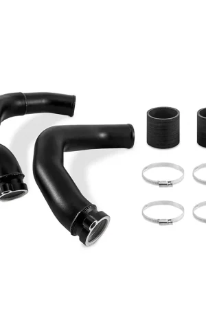 Mishimoto 2015+ BMW F8X M3/M4 Charge Pipe Kit - Wrinkle Black | Graveyard Performance Buy Direct