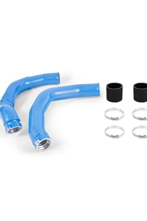 Mishimoto 2015-2020 BMW F80 M3/M4 Intercooler Pipe Kit Yas Marina Blue Metallic | Graveyard Performance One Day Deal