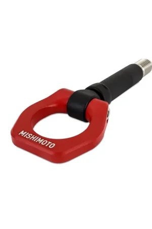 Free Returns Mishimoto 15-19 BMW F80 M3 Red Racing Front Tow Hook | Graveyard Performance
