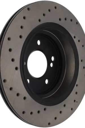 New Arrival StopTech 01-07 BMW M3 (E46) / 00-04 M5 (E39) Drilled Left Rear Rotor | Graveyard Performance