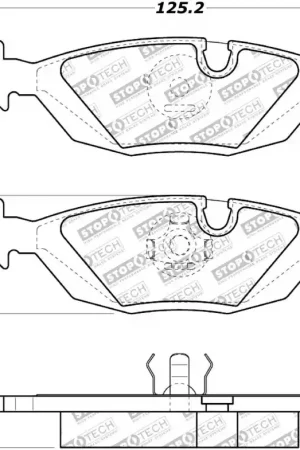 Buy Direct StopTech Street Touring Brake Pads | Graveyard Performance