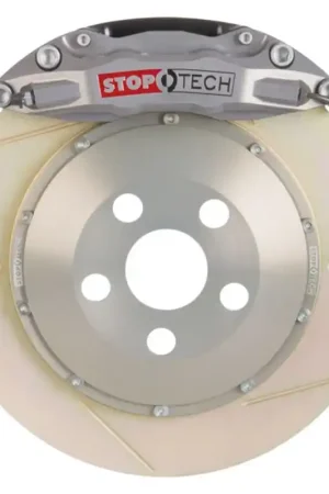 StopTech 88-91 BMW M3 Trophy Sport Big Brake Kit Silver Caliper Slotted 2Pc. Rotor Front Upgrade Kit | Graveyard Performance Free Returns