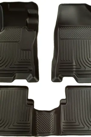 Husky Liners 04-09 Toyota Prius WeatherBeater Combo Black Floor Liners Free Shipping